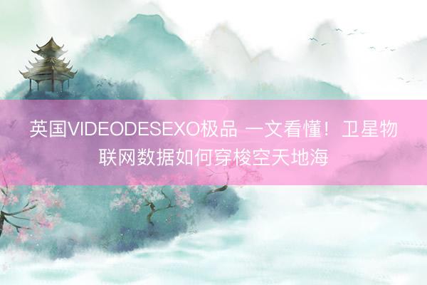 英国VIDEODESEXO极品 一文看懂！卫星物联网数据如何穿梭空天地海