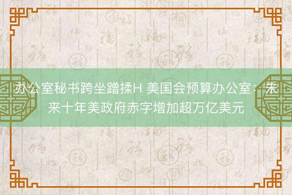 办公室秘书跨坐蹭揉H 美国会预算办公室：未来十年美政府赤字增加超万亿美元